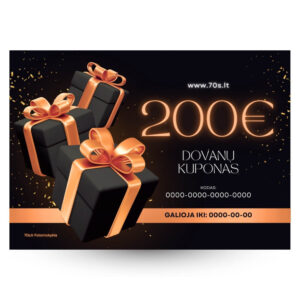 Fotografijos kursų dovanų kuponas 200€